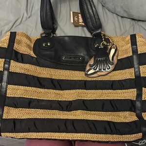 Juicy Couture Black and Gold Tote Bag